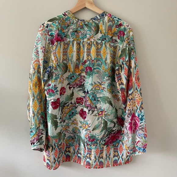 JOHNNY WAS Silk Blouse - Picture 5 of 5